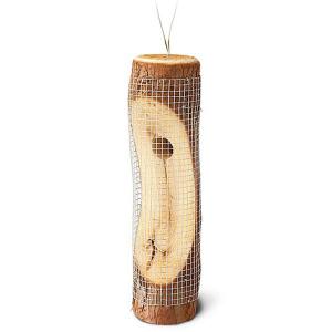 Weaver Rustic Log Peanut Feeder