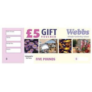 Webbs Voucher £5