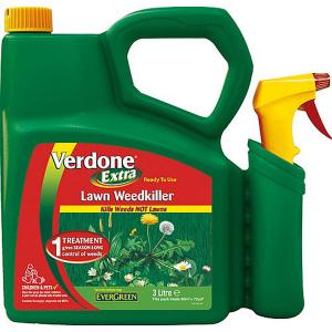 Verdone Extra Ready to Use Lawn Weedkiller - 3L