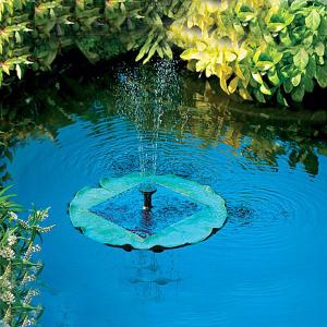 Floating Lily Solar Powered Fountain