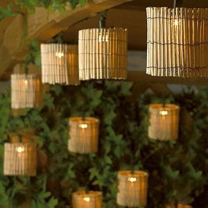 20 Bamboo Lantern Lights
