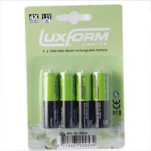 Rechargeable battery for Solar lights pack of 4