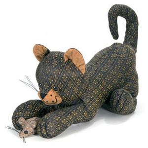 Cat and Mouse Doorstop