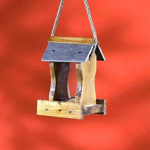 Loxley Seed Feeder  - Slate Roof