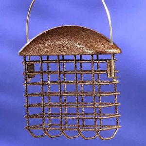 Copper Suet Cake Feeder