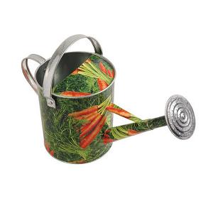 Aluminium Watering Can - Carrot Design