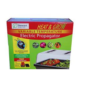 "Heat & Grow" Electric Propagator with Temperature Control - 52cm