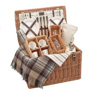Luxury 'Madison' Picnic Basket for 4