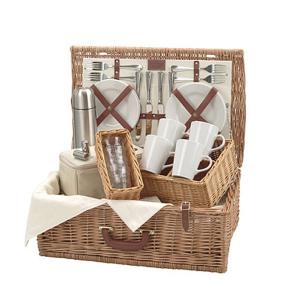 Luxury 'Regatta'  Picnic Basket for 4