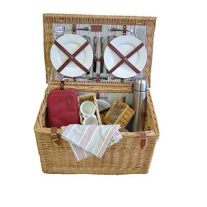 Luxury 'Regatta' Picnic Basket for 6