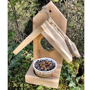 Granny Bishop Wall-Hung Birdtable