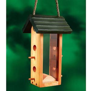 Scrummy Wooden Seed Feeder