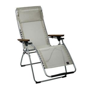 Lafuma Garden Relaxer - with Wooden Arms