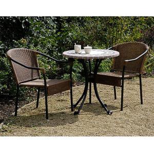 "Grenoble" Stone Garden Furniture Suite - 2 Seater