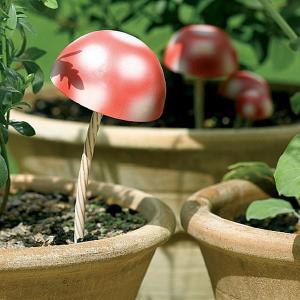 Set of 3 Toadstool Ornaments