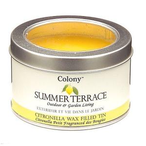 Citronella Wax Filled Tin