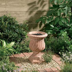 Windsor Urn Solar Powered Fountain