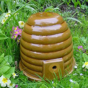 Ceramic Bee Nester