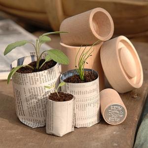 Make Your Own Seedling Pots Kit