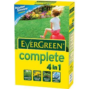 Evergreen Complete 4 in 1 Lawn Food, Weed & Mosskiller - 80m2