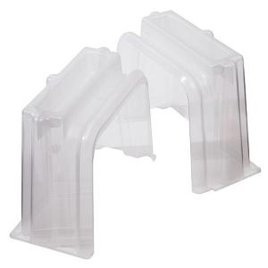 Pair of Cloche End Pieces