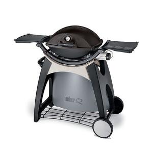 Weber Q220 Black Line BBQ with Cart