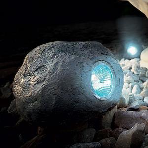 Solar Rock Spotlight
