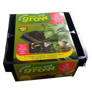 32 Jiffy Plug Plant Starter Pots