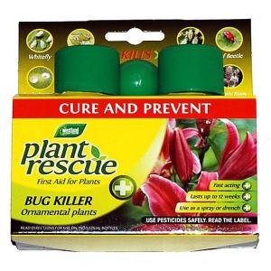 Plant Rescue Bug Killer Ornamental Plants Concentrate 200ml Twin Pack