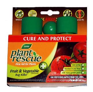 Plant Rescue Bug Killer Fruit & Veg Concentrate 200ml Twin Pack