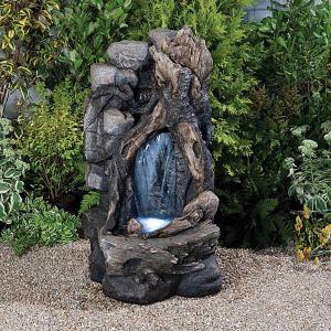 Driftwood Falls LED Water Feature