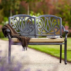 Hartman Amalfi Bench - Bronze
