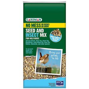 No-Mess Seed & Insect Mix - 4kg