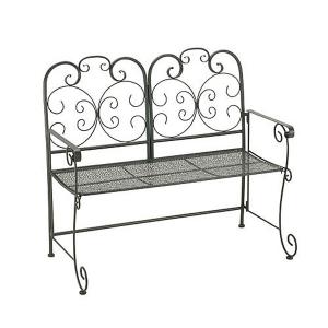 Madrid Folding Bench - Grey