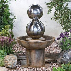 Reflection Fountain with LEDs