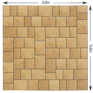 Traditional Riven Patio Pack 13m2 - Cotswold