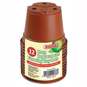 Replacement 11cm Growing Tray Pots (12)