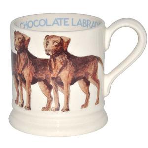 Chocolate Labrador 1/2 Pint Mug