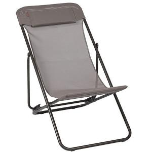 Lafuma Transaluxe Batyline Folding Chair - Ecorce