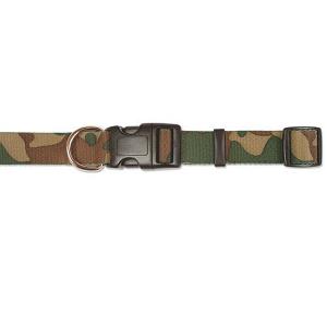 Green & Brown Adjustable Dog Combat Collar - 3 Sizes