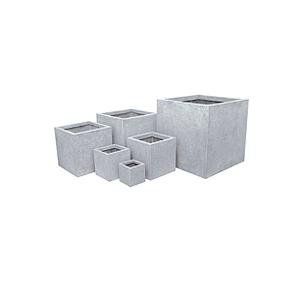 Grandelight Square Planter - Grey 3 Sizes