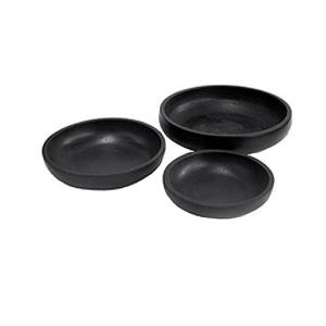 Grandelight Low Bowl Planter - Black 2 Sizes
