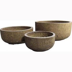 Elements Cylinder Low - Brown