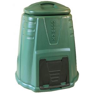 Ecomax Plastic Compost Bin with Door - 2 Sizes Available