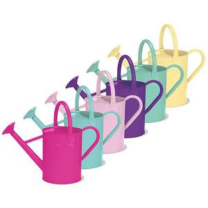 Metal Watering Can 1 Gallon - 6 Colours