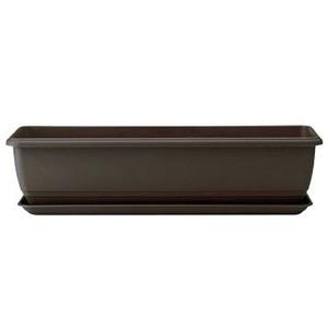 Chocolate Self Watering Balconniere Trough - 2 Sizes