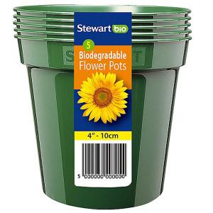 Multi Pack of Flower Pots - Dark Green