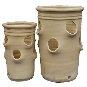 Terracotta Herb & Strawbery Planter - Two Sizes