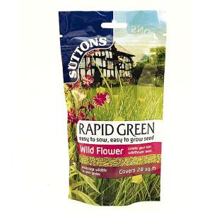 Rapid Green Wild Flower GrassSeed