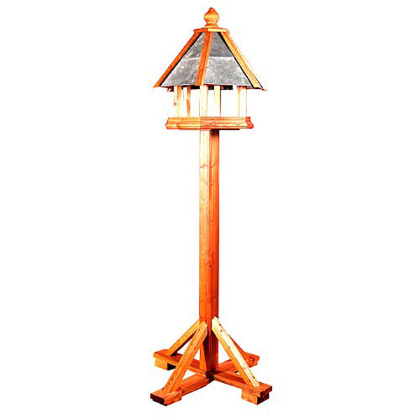Rosedale Large Wooden Bird Table with Slate Roof 2.3mtr